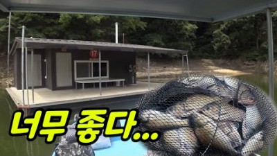 충주 모점낚시터 수상 좌대낚시 붕어낚시 배수기 내림낚시 중층낚시 휴가철 피서낚시 최고의 좌대낚시터 추천