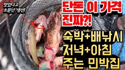 통영 사량도 숲속민박 펜션 10만원으로 숙박, 배낚시, 저녁, 아침까지 주는 민박집, 가족여행 가볼만한곳 추천