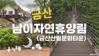 금산 남이자연휴양림 층층나무방 통나무숲속의집 금산 인삼튀김 금산산림문화센터 힐링스팟 금산여행 가볼만한곳 추천